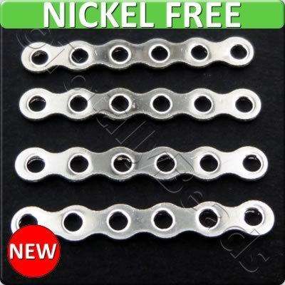 Iron Spacer Bar 6-hole - 20pcs