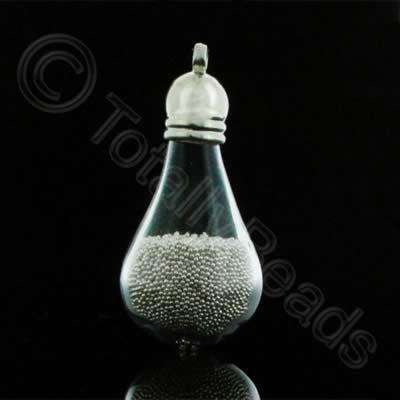 Mystical Droplet Pendant - Silver