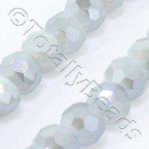 4mm crystal beads opal sea — faceted for jewelry making and beadwork
