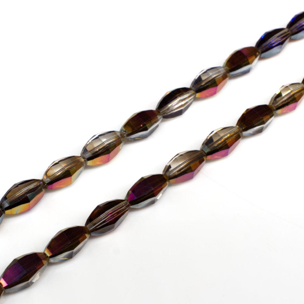5mm crystal beads majestic pink, pack of 60 — faceted for jewelry making and beadwork