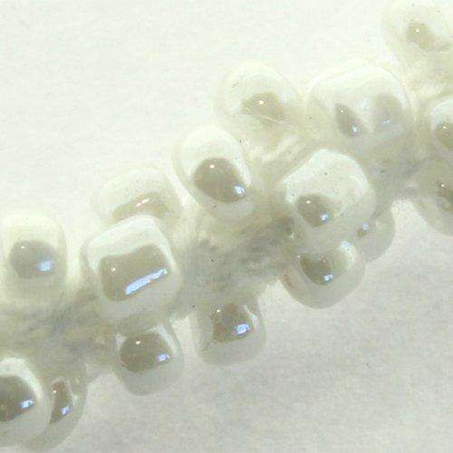 Design Cord 6mm - Rainbow White - 1metre