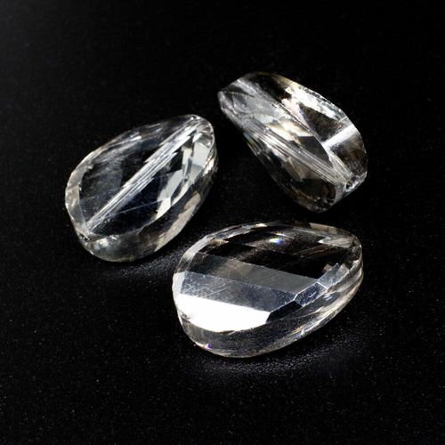 13mm crystal beads silver dust, pack of 6 — plated finish, ideal for jewelry making and beadwork