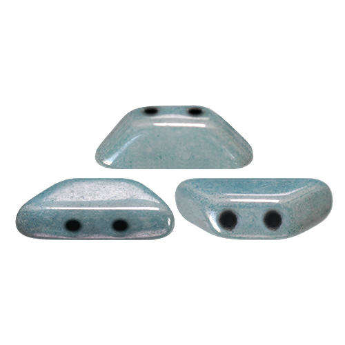 Tinos Puca Beads 10g - Opq. Blue Ceramic