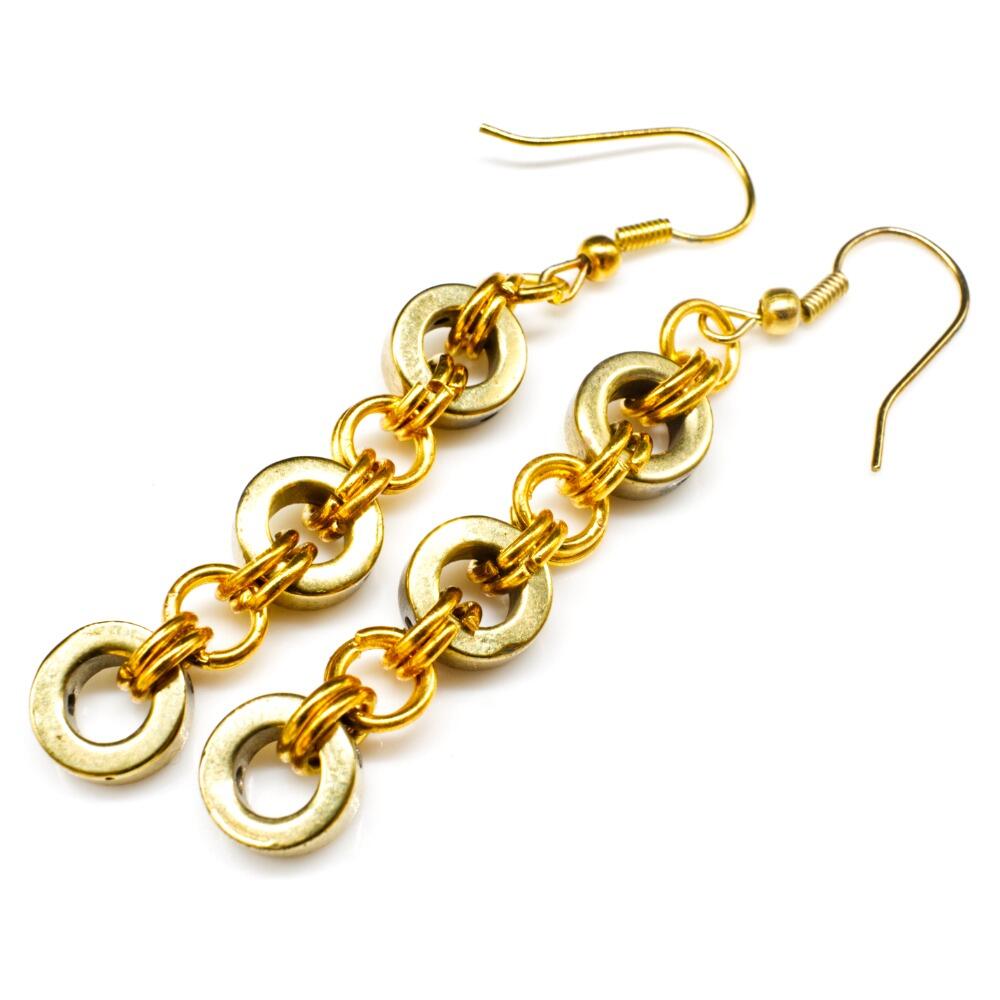 Rihanna Ring Jewellery gold jewelry making kit — DIY set with beads and instructions for creating handmade jewelry