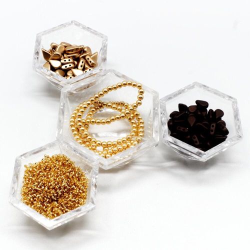 BC 2023 WK 39: Pearl Amos Jewellery Metallic Gold 3mm for jewellery making