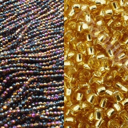 BC24 WK 5 Chenille Bracelet Topaz for jewellery making