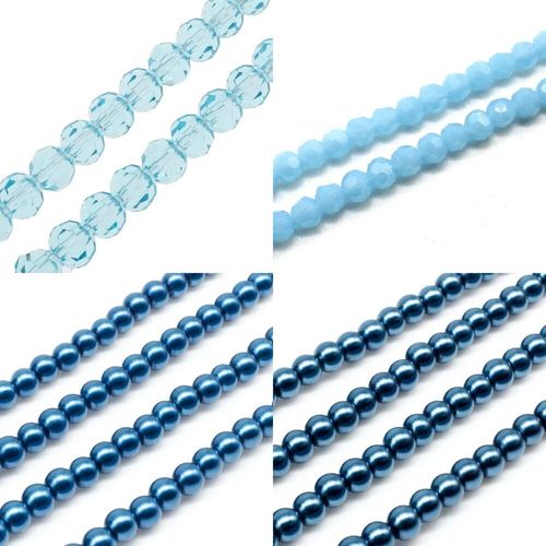 BC24 WK13 Shaggy Jewellery Sky 4mm for jewellery making