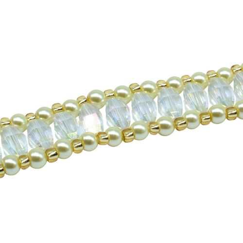 Shannon Rice Bracelet Makes 2 lemon bracelet making kit — DIY set with beads and instructions for creating handmade jewelry