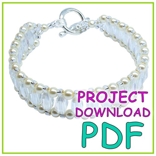 Shannon Rice Bracelet PDF Download for jewellery making