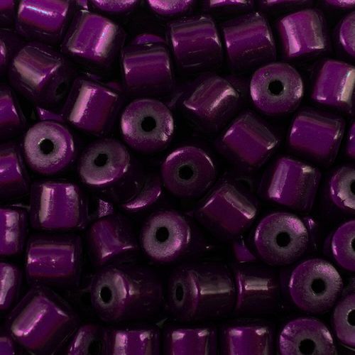 8mm Miracle acrylic round beads 8mm drum dark purple 30pcs — pack of 30, reflective 3D-effect beads ideal for jewelry making, crafts, and…