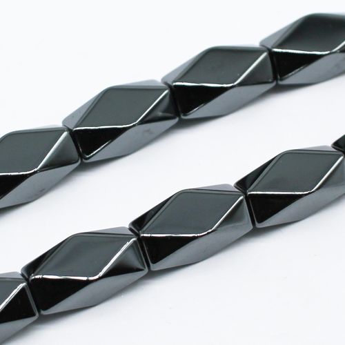hematite cube — for jewelry making, crafting, and beadwork projects