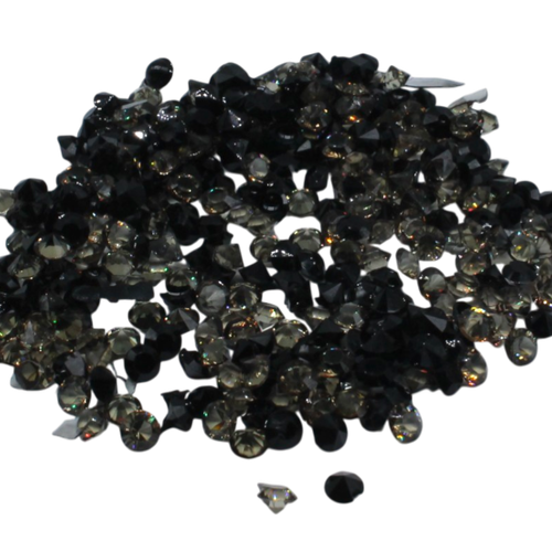 Scatter Crystals 4mm Charcoal 3500pcs for jewellery making