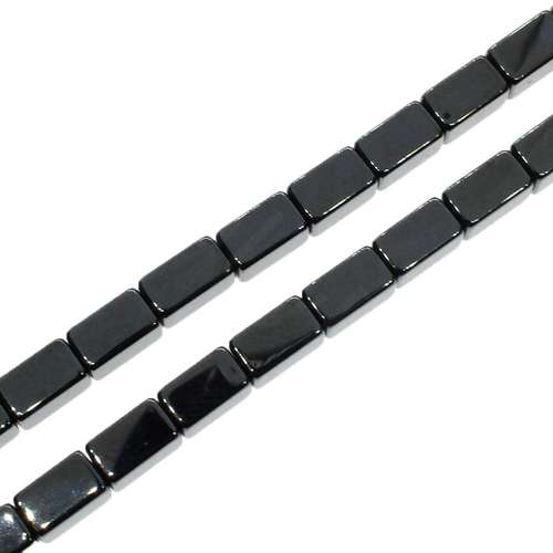 3x5mm hematite cube — for jewelry making, crafting, and beadwork projects