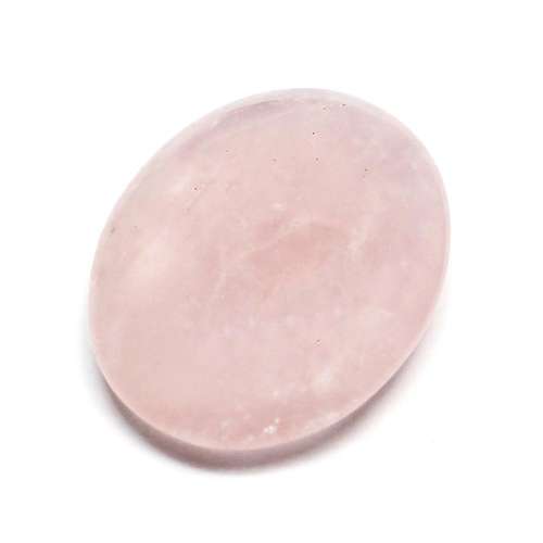 45mm resin druzy bead oval rose quartz 45mm — sparkling cabochon-style stone ideal for jewelry making, pendants, and craft designs
