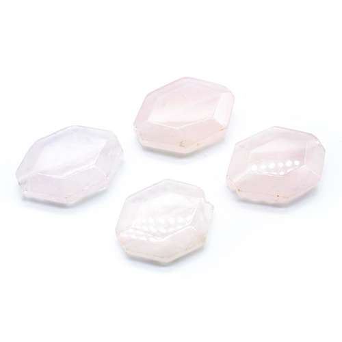 30mm resin druzy bead rose quartz 30mm — sparkling cabochon-style stone ideal for jewelry making, pendants, and craft designs