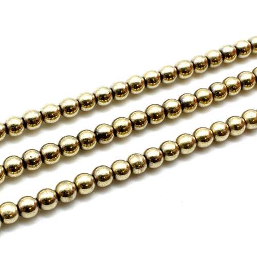 4mm hematite beads — for jewelry making, crafting, and beadwork projects