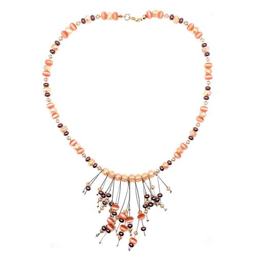 Fringe Jewellery rose jewelry making kit — DIY set with beads and instructions for creating handmade jewelry