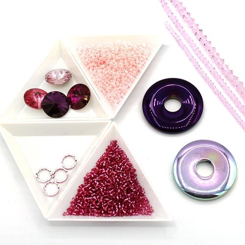 Week 47 Ferris Wheel Pendant - Pink