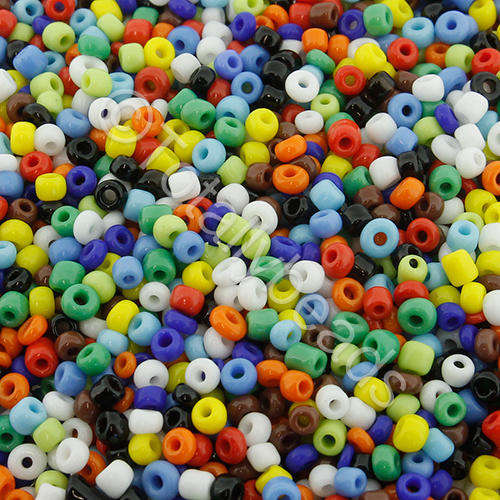 Seed Beads Opaque Mixed - Size 11 100g