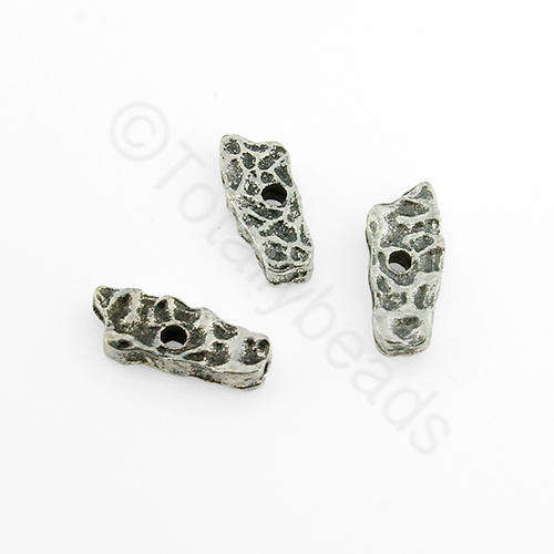 Antique Silver Bead - Nugget 4x1mm 10pcs