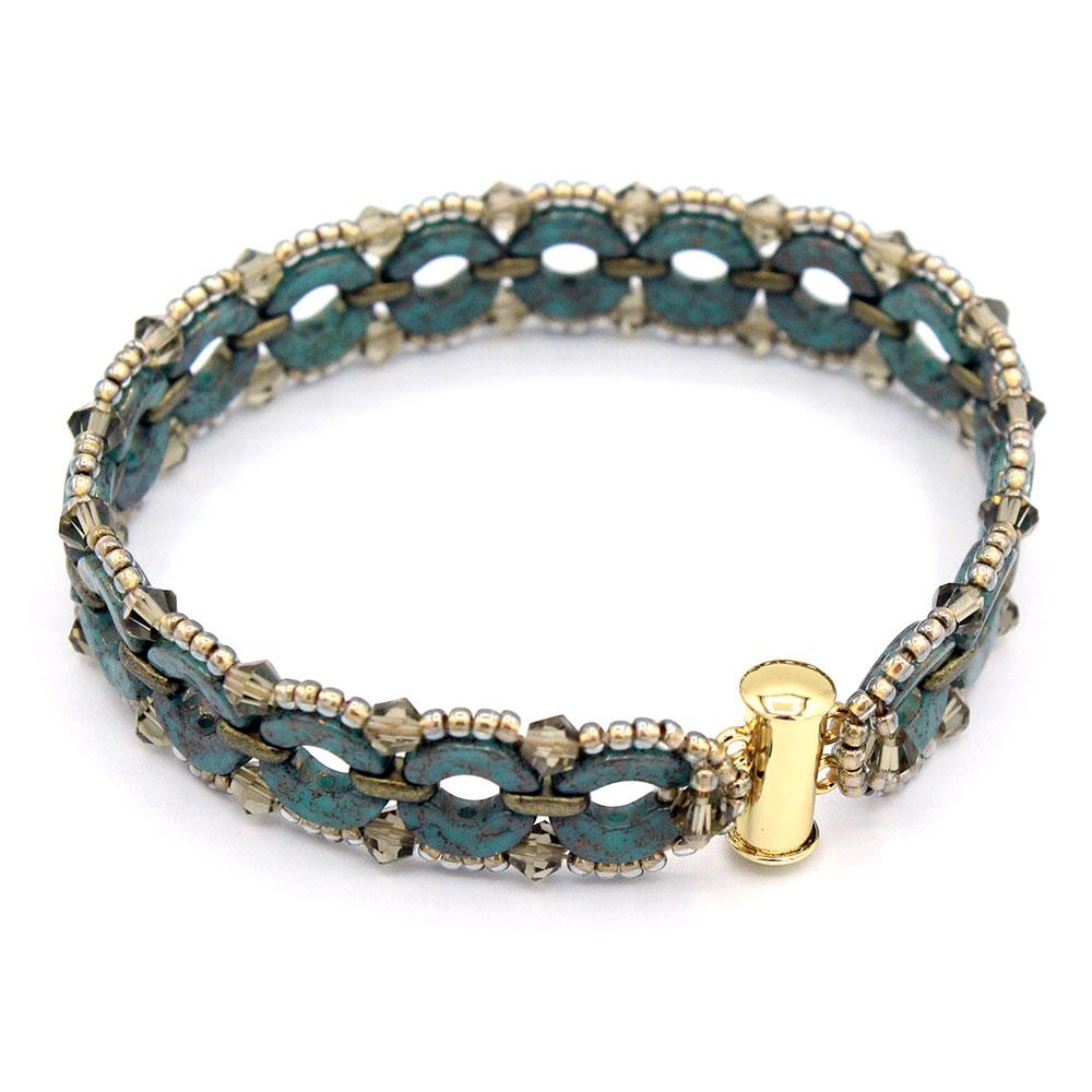 Sybil Arcos Bracelet turquoise ash bracelet making kit — DIY set with beads and instructions for creating handmade jewelry