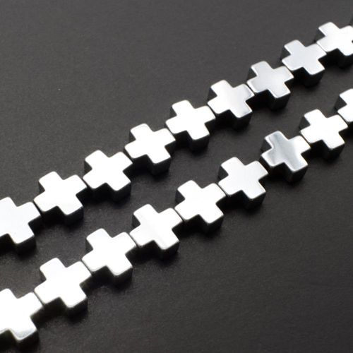 10mm hematite beads — for jewelry making, crafting, and beadwork projects