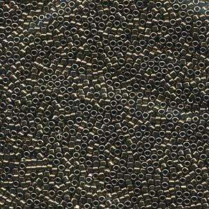 size 11 Miyuki Delica seed beads metallic bronze db022 5g — 5g pack, premium Japanese cylinder beads perfect for bead weaving, embroidery…