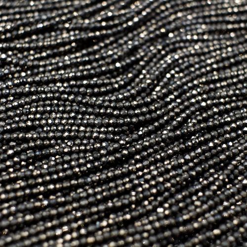 1.5mm crystal beads coffee — faceted for jewelry making and beadwork