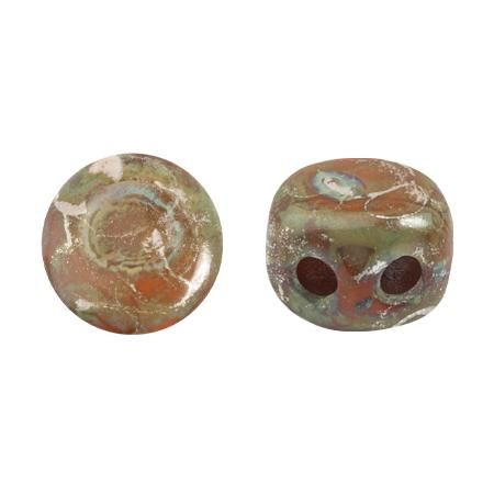 Kalos Puca Beads 10g - Frost Tangerine New Picasso