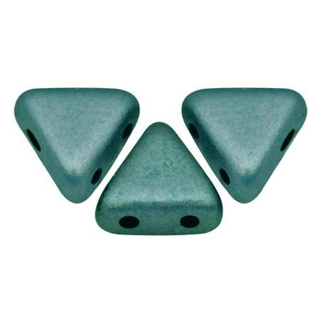Kheops Puca Beads 10g - Metallic Mat Green Turq.