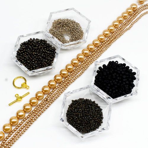BC Week 40 Zig Zag Celini Tubular Necklace Gold 3 x 3mm for jewellery making
