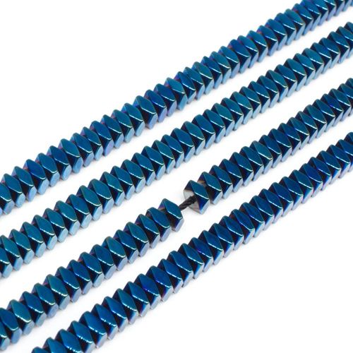4x2mm hematite beads — for jewelry making, crafting, and beadwork projects
