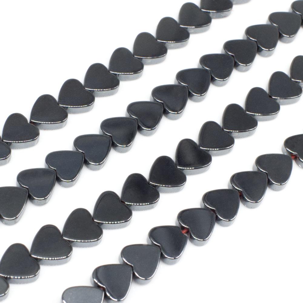 6mm hematite beads — for jewelry making, crafting, and beadwork projects