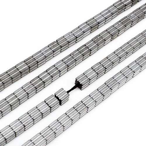 5mm hematite cube — for jewelry making, crafting, and beadwork projects