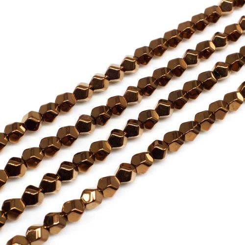 4mm hematite beads — for jewelry making, crafting, and beadwork projects