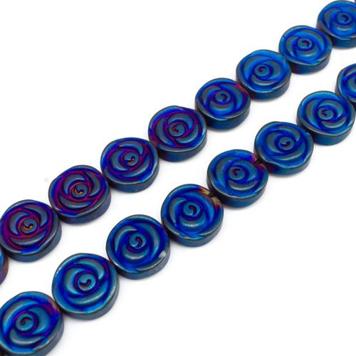 12mm hematite beads — for jewelry making, crafting, and beadwork projects