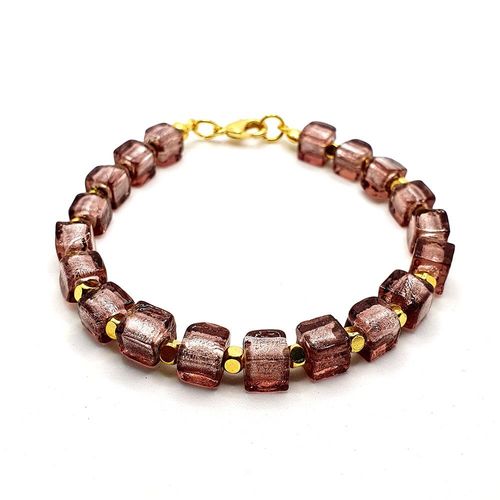 Maddy Bracelet Makes 3 light amethyst bracelet making kit — DIY set with beads and instructions for creating handmade jewelry