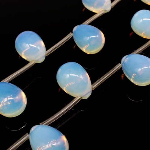 Opal Round Tear Drop 17x13mm for jewellery making