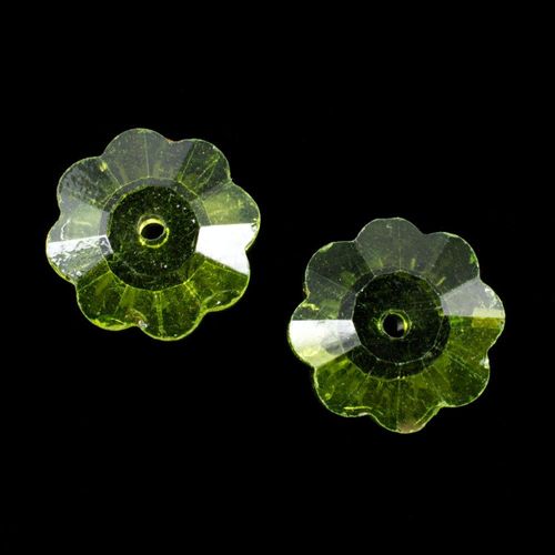 14mm resin Rivoli stone 14mm — faceted round crystal-style cabochon ideal for jewelry making, settings, and crafts