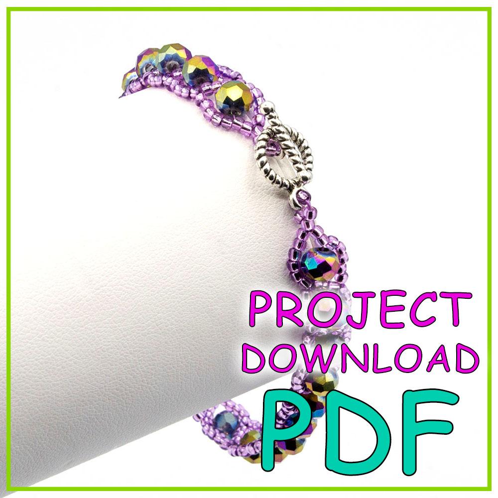 Amelia Bracelet PDF Download for jewellery making