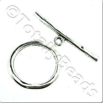 Toggle - Ring 34mm Antique Silver