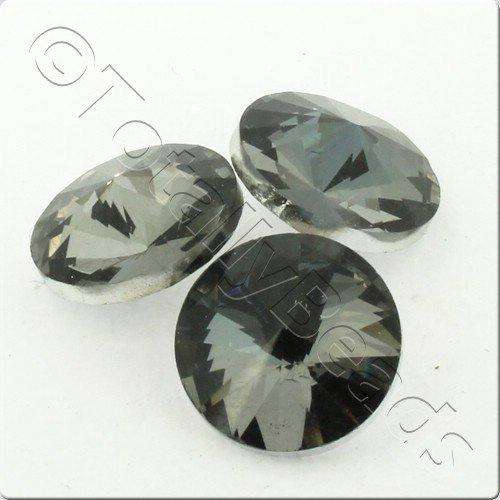 14mm crystal beads 14mm smoky quartz — faceted for jewelry making and beadwork