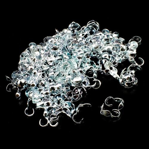 Calotte with Hook 50pcs Dark Silver Plated for jewellery making