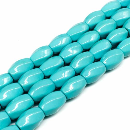 8x12mm hematite beads — for jewelry making, crafting, and beadwork projects
