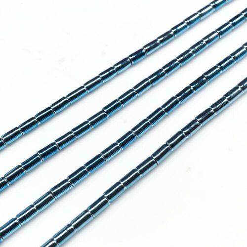 4x2mm hematite beads — for jewelry making, crafting, and beadwork projects