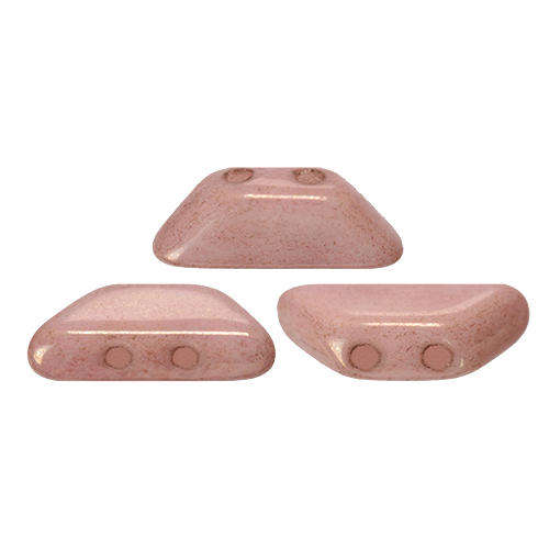 Tinos Puca Beads 10g - Opq. Light Rose Ceramic