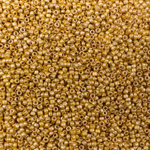 Toho Size 15 Seed Beads 5g PF Mat Gal. Starlight 3mm for jewellery making