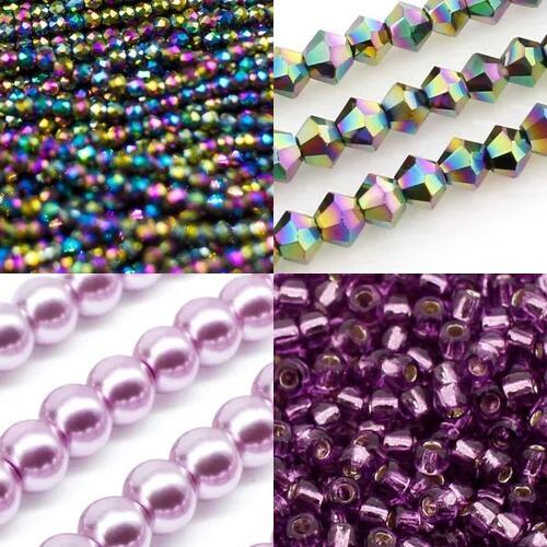 BC24 WK15 Summer Wave Grape 3mm for jewellery making
