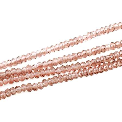 2mm crystal beads amethyst, pack of 200 — faceted for jewelry making and beadwork