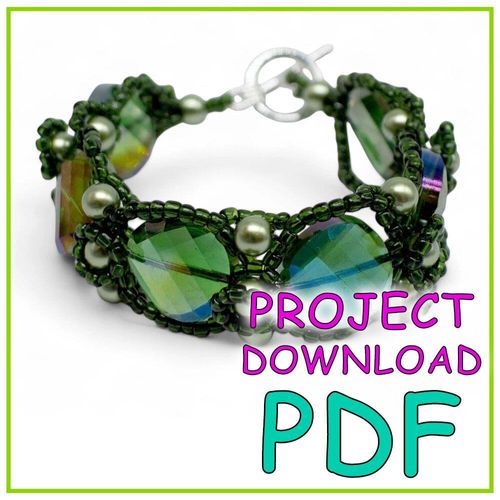 Curve Coin Bracelet PDF Download for jewellery making